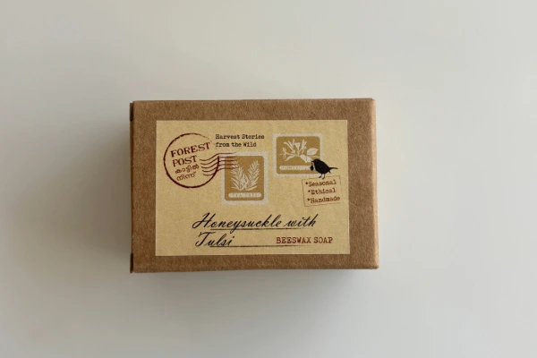 Honeysuckle And Tulsi Handmade Soap