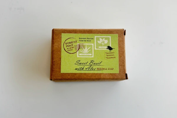 Aloe And Sweet Basil Handmade Soap