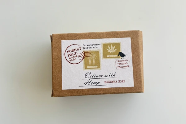 Vetiver With Hemp Seed Handmade Soap